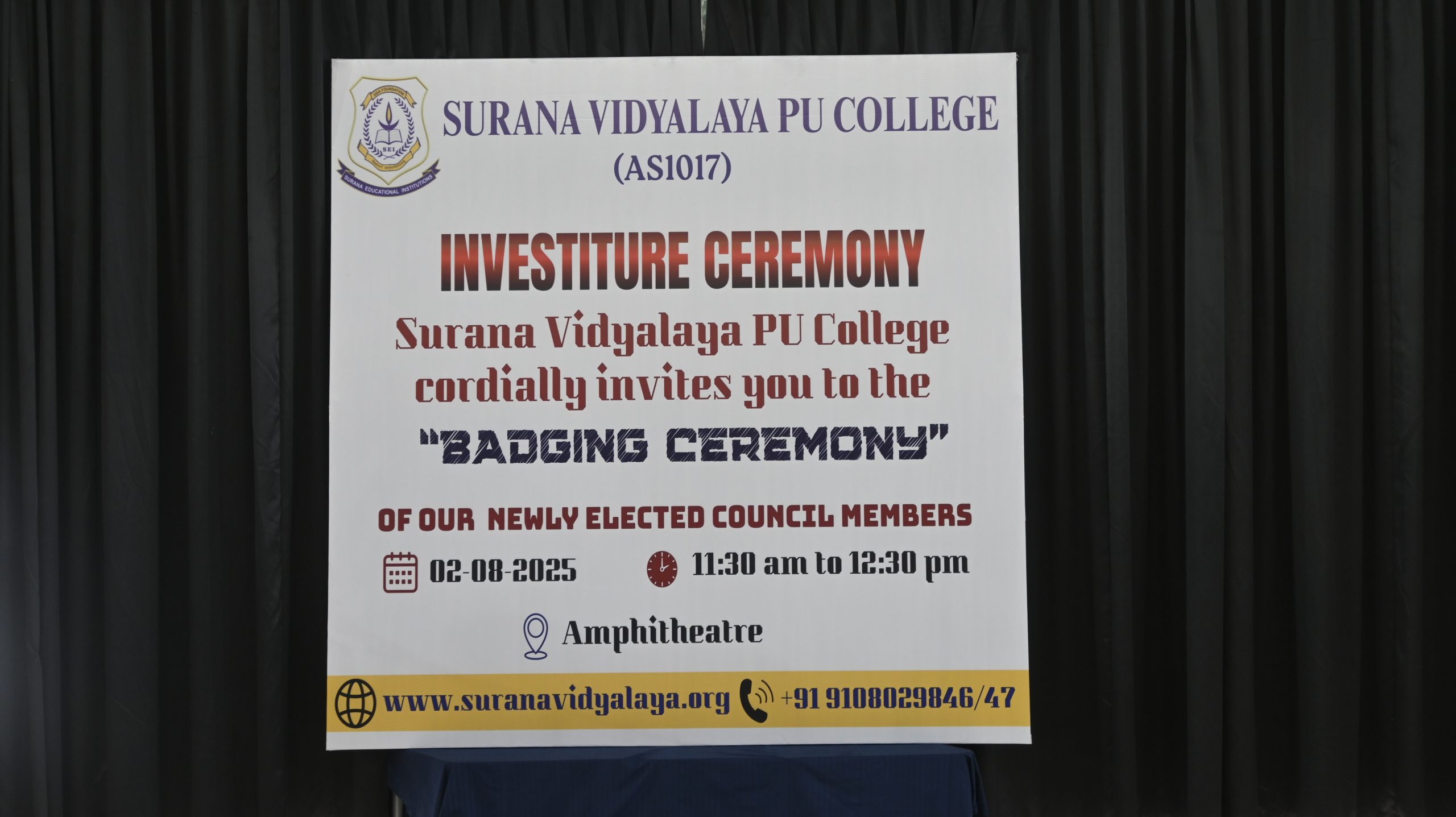 investiture ceremony